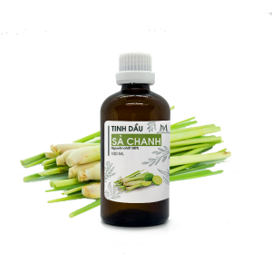 Tinh Dầu Sả chanh Nguyên Chất 100ml Mộc Nhiên Hương Tinh Dầu Sả chanh Nguyên Chất 100ml Mộc Nhiên Hương